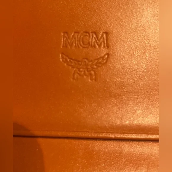Authentic MCM Long Leather Wallet w/Charm - Picture 10 of 10